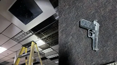 Nghi phạm trộm có vũ trang bị bắt khi trốn trong ống thông gió tại doanh nghiệp ở DeKalb