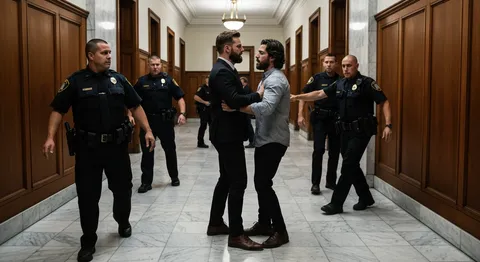 Người cha North Carolina lao vào tấn công nghi phạm sát hại con trai 16 tuổi ngay trong tòa