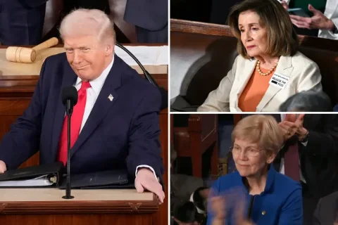 El presidente Trump pide prohibir el comercio de acciones en el Congreso, la senadora Elizabeth Warren aplaude