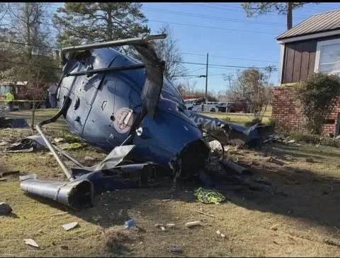 Trực thăng Lifesaver 5 rơi tại Evergreen, đóng đường khu vực phía nam Alabama